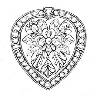 Tiffany Sieraden Kleurplaat | Tiffany kleurplaat