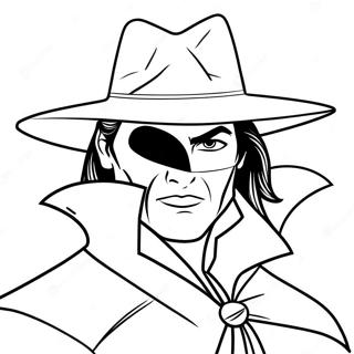Zorro Kleurplaat | Zorro kleurplaat