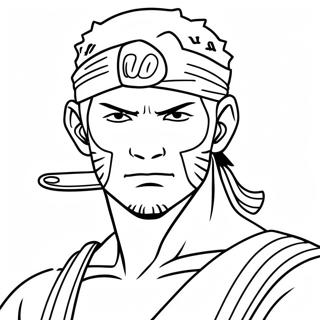 Zoro Kleurplaat | Zoro kleurplaat