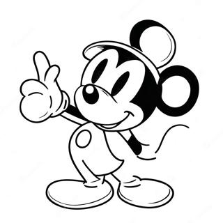Mickey Mouse Kleurplaat | Mickey kleurplaat
