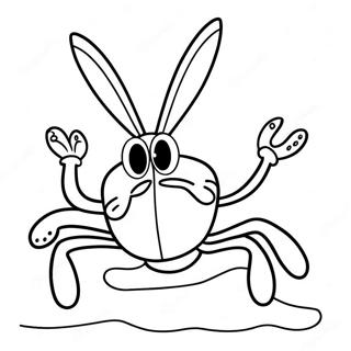 Mr Krabs Kleurplaat | Mr Krabs kleurplaat