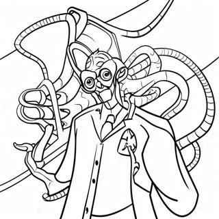 Doc Ock Spidey Kleurplaten