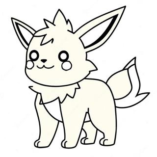 Jolteon Kleurplaat | Jolteon kleurplaat