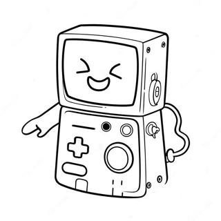 BMO Kleurplaat | BMO kleurplaat