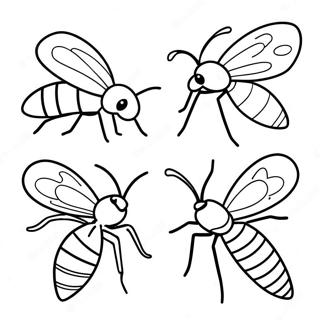 Insect Kleurplaat | Insect kleurplaat