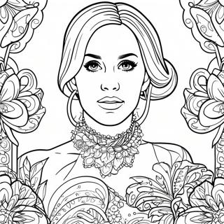 Carrie Underwood Kleurplaten