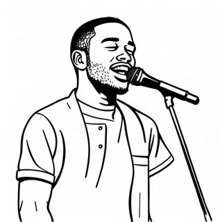 Frank Ocean Kleurplaten