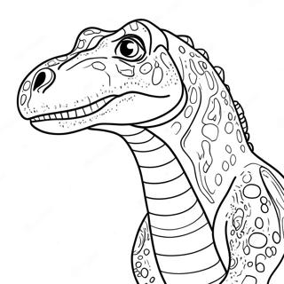 Allosaurus Kleurplaat | Allosaurus kleurplaat