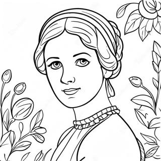 Jane Austen Kleurplaat | Jane Austen kleurplaat