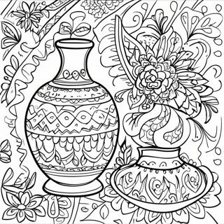 Talavera Aardewerk Kleurplaat | Talavera kleurplaat