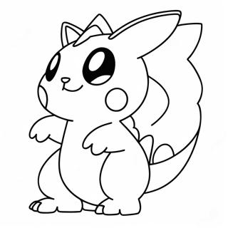 Fakemon Kleurplaat | Fakemon kleurplaat