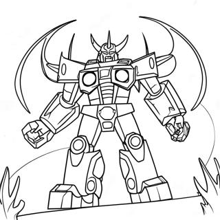 Unicron Transformers Kleurplaat | Unicron Transformers kleurplaat