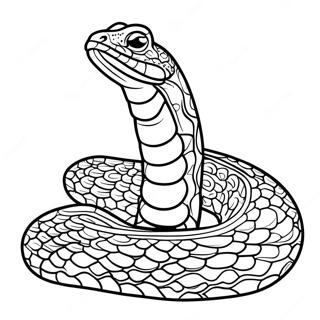 Boa Constrictor Kleurplaat | Boa Constrictor kleurplaat