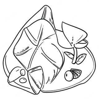 Hamantaschen Kleurplaat | Hamantaschen kleurplaat