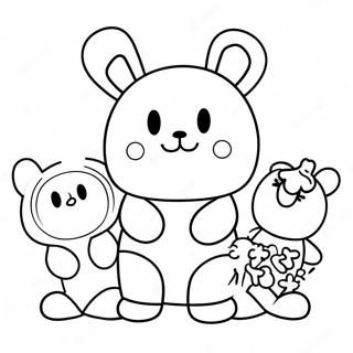 BT21 Kleurplaat | BT21 kleurplaat
