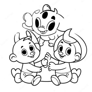 Disney Baby's Kleurplaten