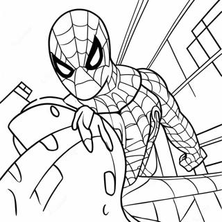 Spider Man Kleurplaat | Spiderman kleurplaat