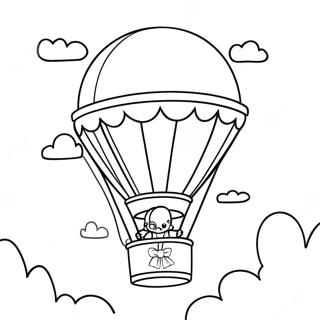 Up Ballon Avontuur Kleurplaat | Boven kleurplaat