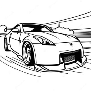 350z Kleurplaten