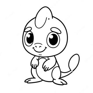 Sobble Kleurplaat | Sobble kleurplaat
