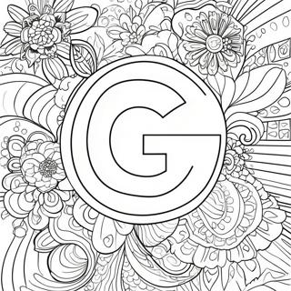Google Logo Kleurplaat | Google kleurplaat