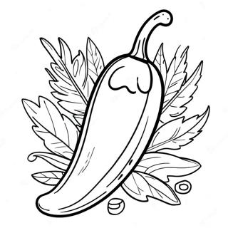 Chili Kleurplaten