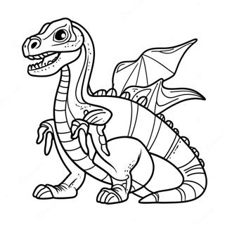 Scorpius Rex Kleurplaat | Scorpius Rex kleurplaat