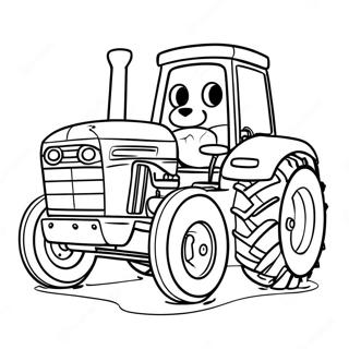 Tractor Ted Kleurplaat | Tractor Ted kleurplaat