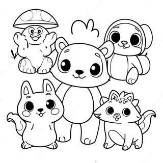 Pajanimals Kleurplaat | Pajanimals kleurplaat