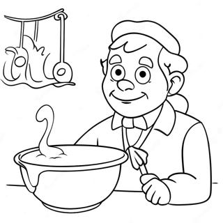 Bartholomew en de Oobleck Kleurplaten