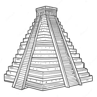 Ziggurat Kleurplaat | Ziggurat kleurplaat