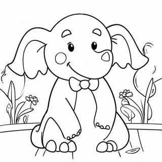 Babar Kleurplaat | Babar kleurplaat
