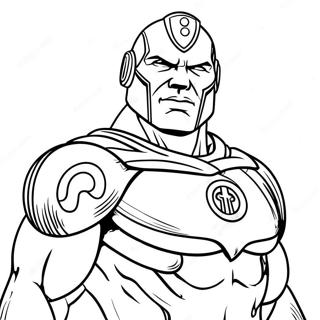 Darkseid Kleurplaat | Darkseid kleurplaat