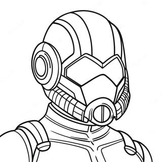 Ant Man Kleurplaat | Ant Man kleurplaat