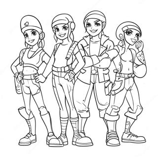 Krew Kleurplaat | Krew kleurplaat