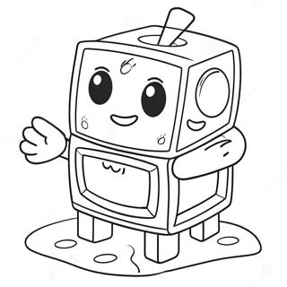 Wubbox Kleurplaat | Wubbox kleurplaat