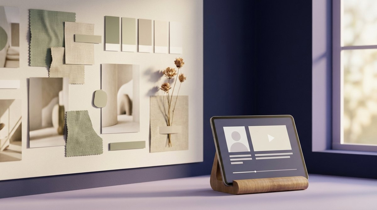 Videotranscripties gebruiken om behang- en esthetische ideeën te vinden: Stemmingborden delven uit makerpraatjes