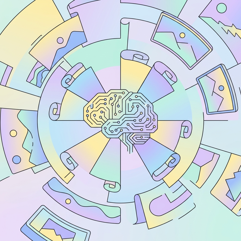 AI-generatie tools illustratie