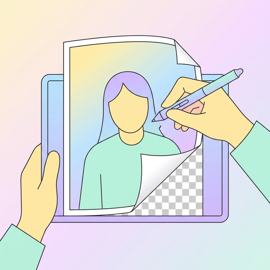 Achtergrond tools illustratie