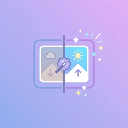 AI Fotoverbeteraar — achtergronden editing tool
